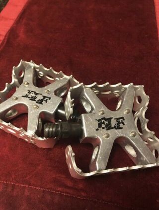 Elf Aluminum Pedals Bmx Old School Vintage Very Rare