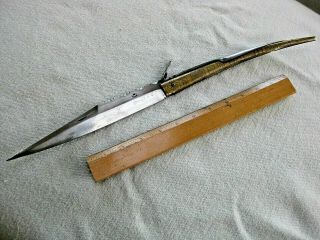 Vintage Large Spanish Navaja Folding Knife