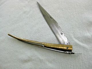 Vintage Large Spanish Navaja Folding Knife 4