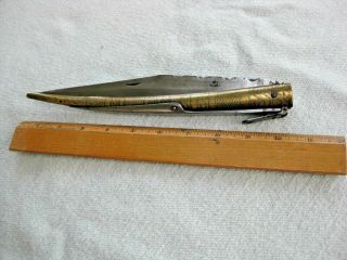 Vintage Large Spanish Navaja Folding Knife 6