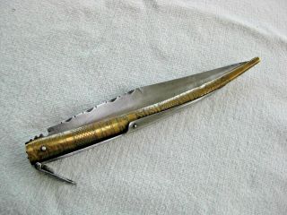 Vintage Large Spanish Navaja Folding Knife 8