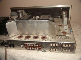 Vintage Fisher 400 FM Stereo Receiver Needs Tubes 10