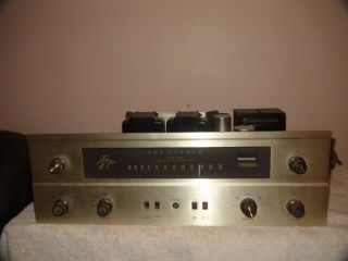 Vintage Fisher 400 FM Stereo Receiver Needs Tubes 2