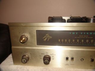 Vintage Fisher 400 FM Stereo Receiver Needs Tubes 3