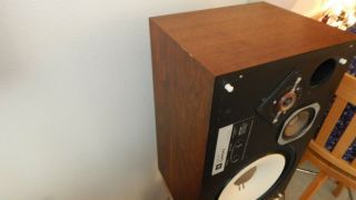 Vintage JBL L100 Century Speakers,  Walnut Cabinets w/Grills,  Pair 4
