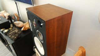 Vintage JBL L100 Century Speakers,  Walnut Cabinets w/Grills,  Pair 5