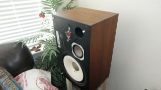 Vintage JBL L100 Century Speakers,  Walnut Cabinets w/Grills,  Pair 7
