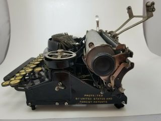 RARE Vintage 1920’s The Noiseless Portable Typewriter 3