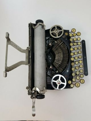 RARE Vintage 1920’s The Noiseless Portable Typewriter 6