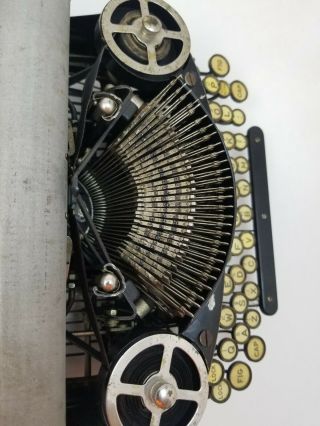 RARE Vintage 1920’s The Noiseless Portable Typewriter 7