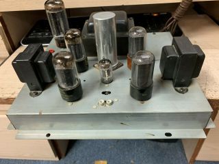 Vintage Voice Of Music Vacuum Tube Stereo Amplifier And Preamplifier Set