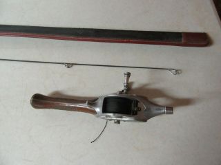 VINTAGE HURD CASTER FISHING ROD 3