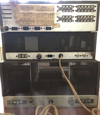 Vintage DYNACO Dynakit Stereo 70 Tube Amplifier,  Pre - Amp PAS - 2,  FM - 1 Dynatuner 2