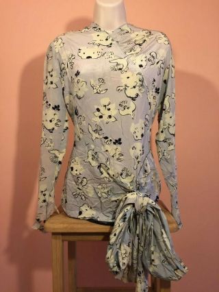 Jeanne Crain Silk Blouse Screen Worn In " You Were Meant For Me " Fox 1948 Vintage