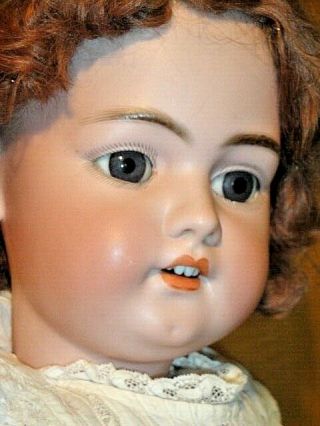 Simon & Halbig Antique German Bisque Doll Marked S&h 1079 Dep 14 Germany 31 "