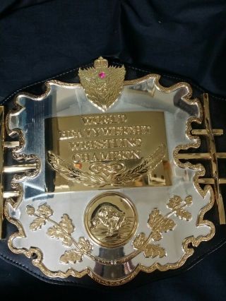 Awa World Heavyweight Wrestling Champion Belt Adult Size (vintage)