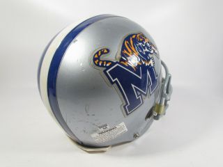 Vintage 1993 Riddell NCAA Memphis State College Game Worn Football Helmet 2