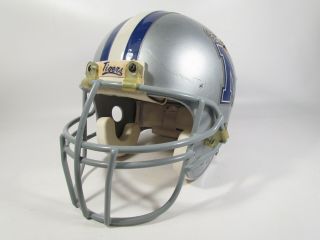 Vintage 1993 Riddell NCAA Memphis State College Game Worn Football Helmet 4