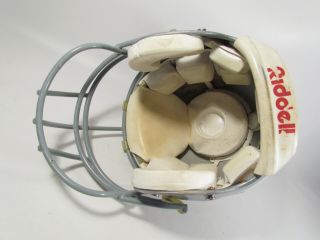 Vintage 1993 Riddell NCAA Memphis State College Game Worn Football Helmet 7