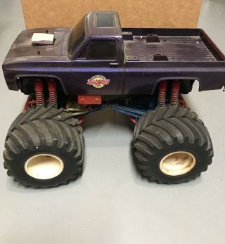 Vintage Clodbuster Clod Buster Remote Control Truck