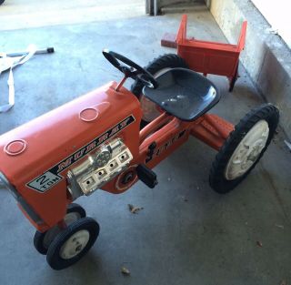 Vintage Murray Pedal Tractor and Payload 3