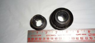 2 Vintage Baltar 50 mm Lenses Yellow Dot Lenses / /Fungus 6