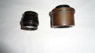 2 Vintage Baltar 50 mm Lenses Yellow Dot Lenses / /Fungus 8