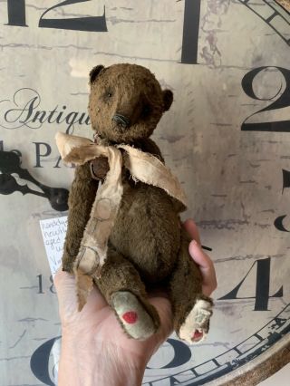 Whendi’s Bear by Artist Wendy Meagher 11 Inch Brown bear  4