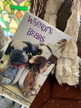 Whendi’s Bear by Artist Wendy Meagher 11 Inch Brown bear  7