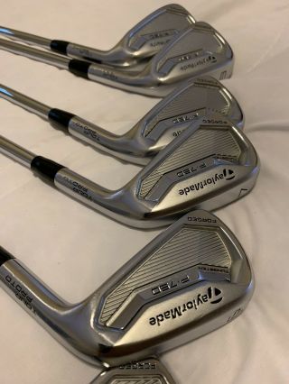 Taylormade P750 Iron Set 4 - Pw @tour Issued@ X - 100 Shafts @look@ Proto - Forg @rare