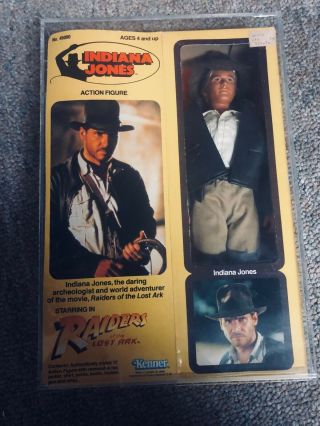 1981 Indiana Jones Kenner 12 " Vintage Doll Raiders Of The Lost Ark Never Opened