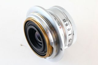 [Rare ] Nikon W - NIKKOR 2.  8cm 28mm f/3.  5 Lens Leica L39 Screw Nippon Kogaku 5400 4