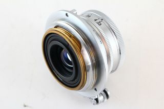 [Rare ] Nikon W - NIKKOR 2.  8cm 28mm f/3.  5 Lens Leica L39 Screw Nippon Kogaku 5400 5