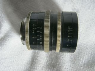 Vintage P.  ANGENIEUX PARIS 35MM F2.  5 RETROFOCUS Type R1 EXAKTA MOUNT Lens 4
