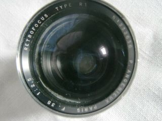 Vintage P.  ANGENIEUX PARIS 35MM F2.  5 RETROFOCUS Type R1 EXAKTA MOUNT Lens 6