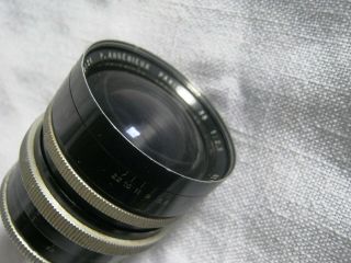 Vintage P.  ANGENIEUX PARIS 35MM F2.  5 RETROFOCUS Type R1 EXAKTA MOUNT Lens 7