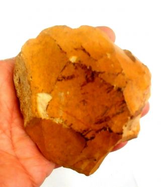 363 Gram Flint Stone Hand Axe Neanderthal Paleolithic Artifact