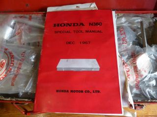 VINTAGE HONDA N360 SPECIAL TOOLKIT MAIN DEALER ONLY NOS JDM LN360 SCAMP 2