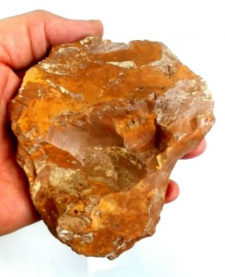 414 Gram Flint Stone Hand Axe Neanderthal Paleolithic Artifact