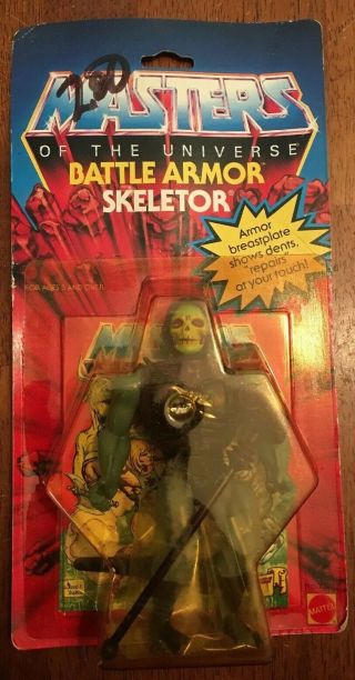 Vintage Mattel Battle Armor Skeletor Mip,  Masters Of The Universe,  Motu,  1983
