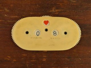 Vintage 1920s Old Celluloid Game Counter Cards Bridge Trade Mark Games Points 2
