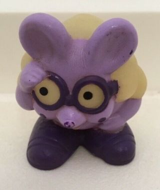 1980s Tonka Keypers Finder Nitelite Figure Glow In The Dark Vintage Purple
