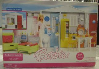 Vintage Barbie Doll House Totally Real House 2006 Collectible