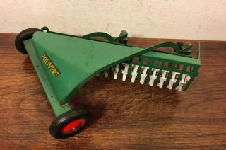 Vintage Silk Toys Oliver Side Delivery Hay Rake Farm Tractor Implement