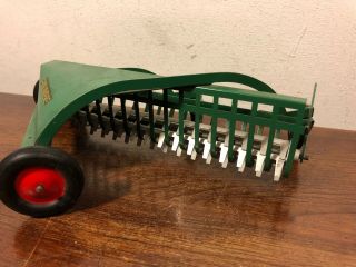 Vintage Silk Toys Oliver Side Delivery Hay Rake Farm Tractor Implement 2