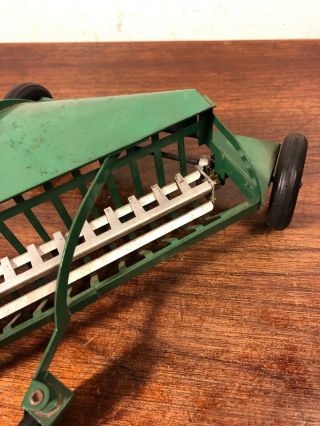 Vintage Silk Toys Oliver Side Delivery Hay Rake Farm Tractor Implement 5