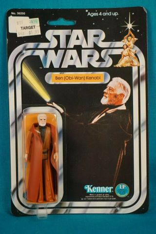 Star Wars Ben Obi Wan Kenobi 20 Back - Vintage Moc Carded