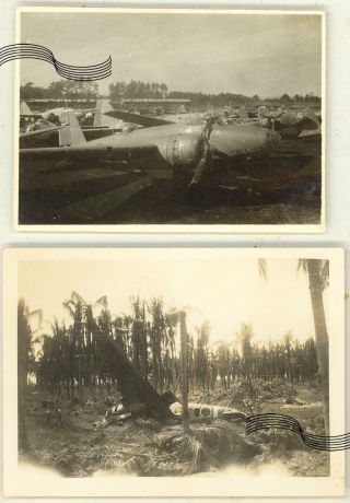 Japanese Aircraft Ki - 21 Sally Bomber Wakde Is Tachikawa 1945 2 Photos