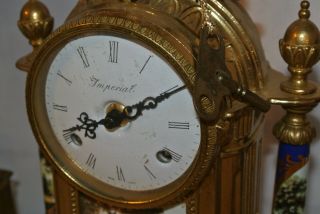 Vintage Imperial Mantel Clock - - 4