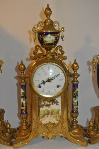 Vintage Imperial Mantel Clock - - 6